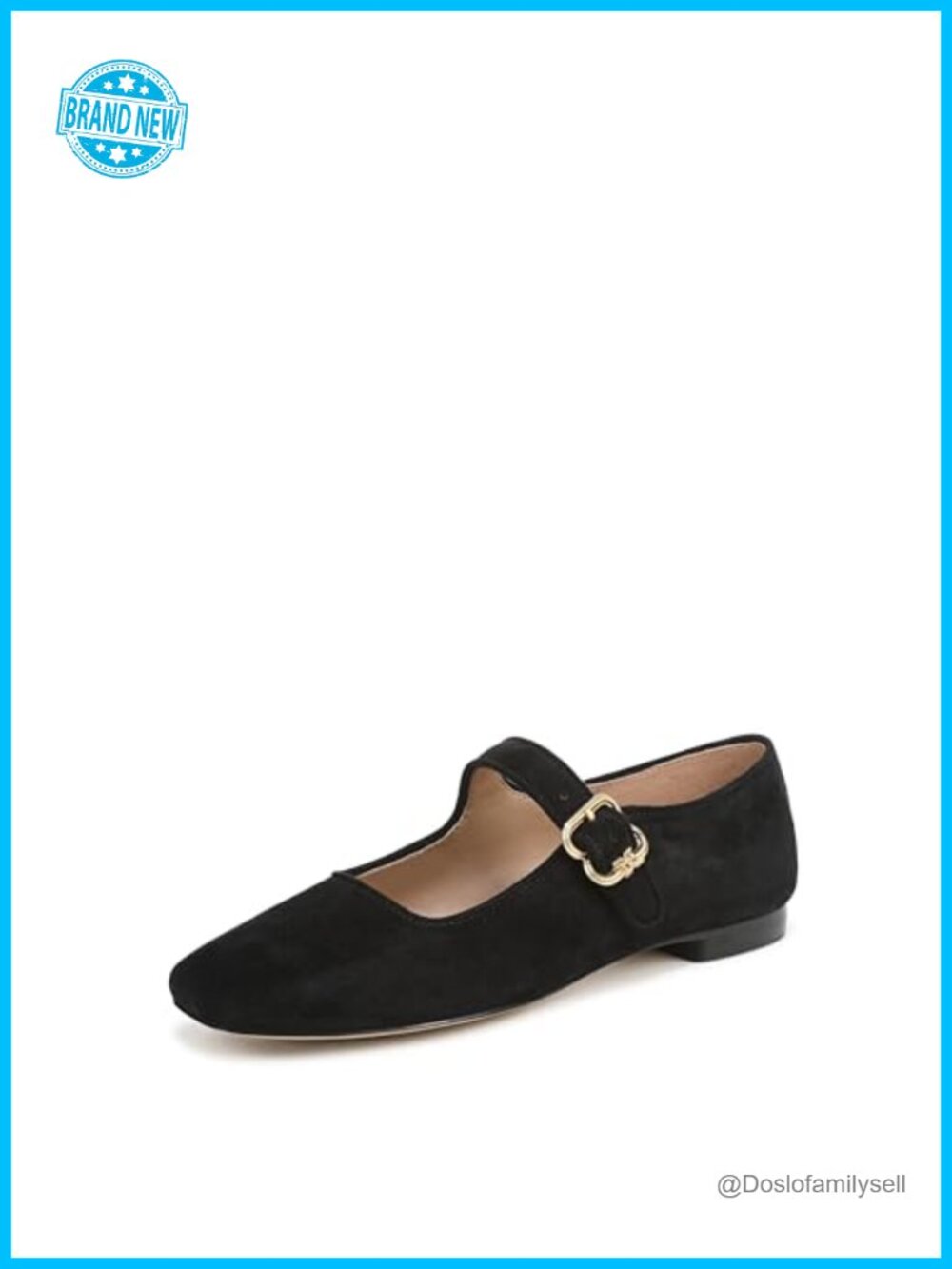 Sam Edelman Michaela Mesh Ballet Flats Pointed Toe Buckle Mary Jane Flats